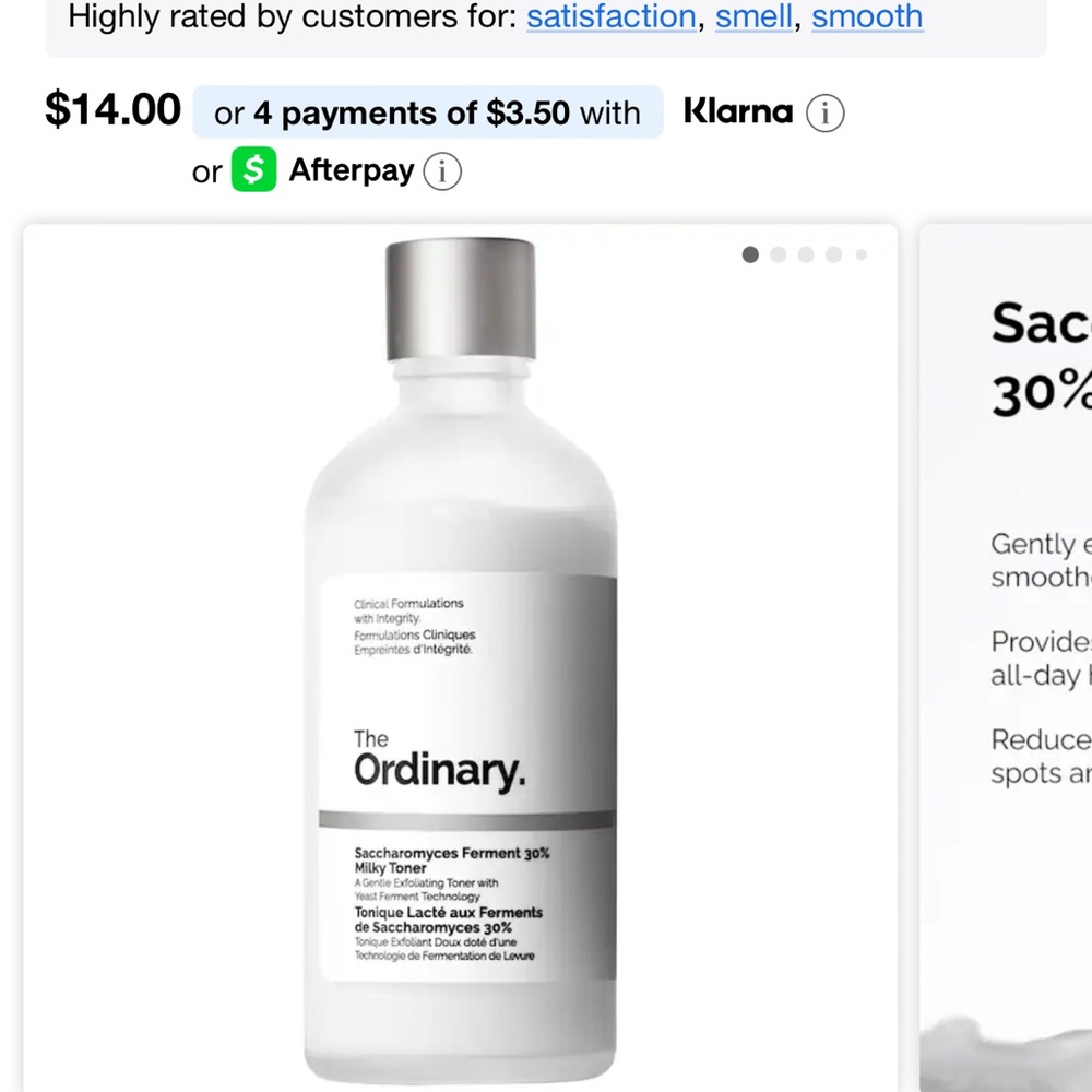The Ordinary Milky Toner